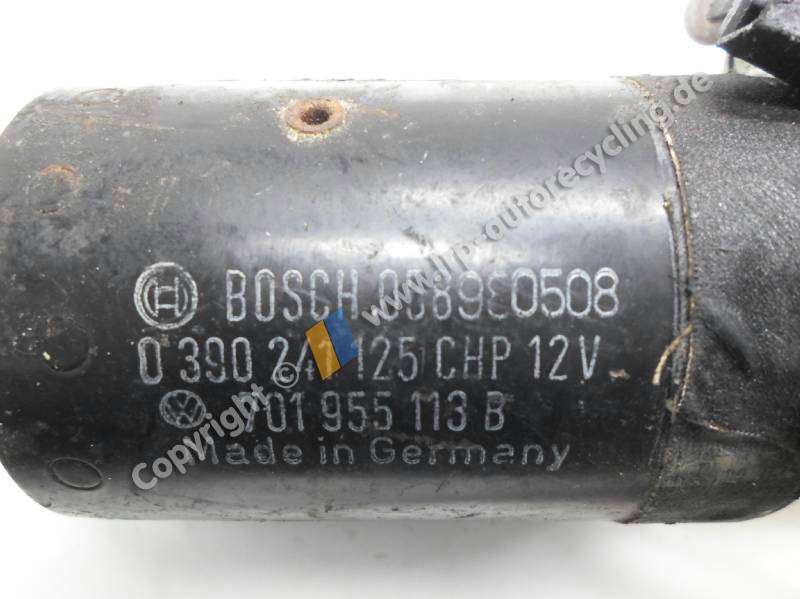 VW T4 original Wischermotor vorn 0390241125 BOSCH BJ1998